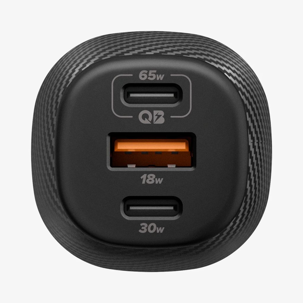 Spigen ArcStation EV1133 Essential 113W Billader USB-C/USB-A - Svart