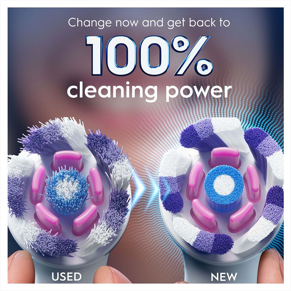 Oral-B Sonic iO Radiant White -harjaspää, 2 kpl - Valkoinen