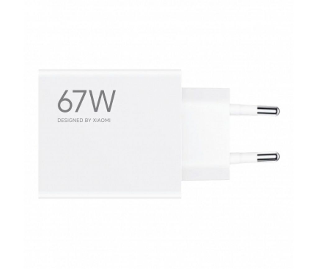 Xiaomi Vægoplader USB-A 67W, 1 x USB-A – Hvid