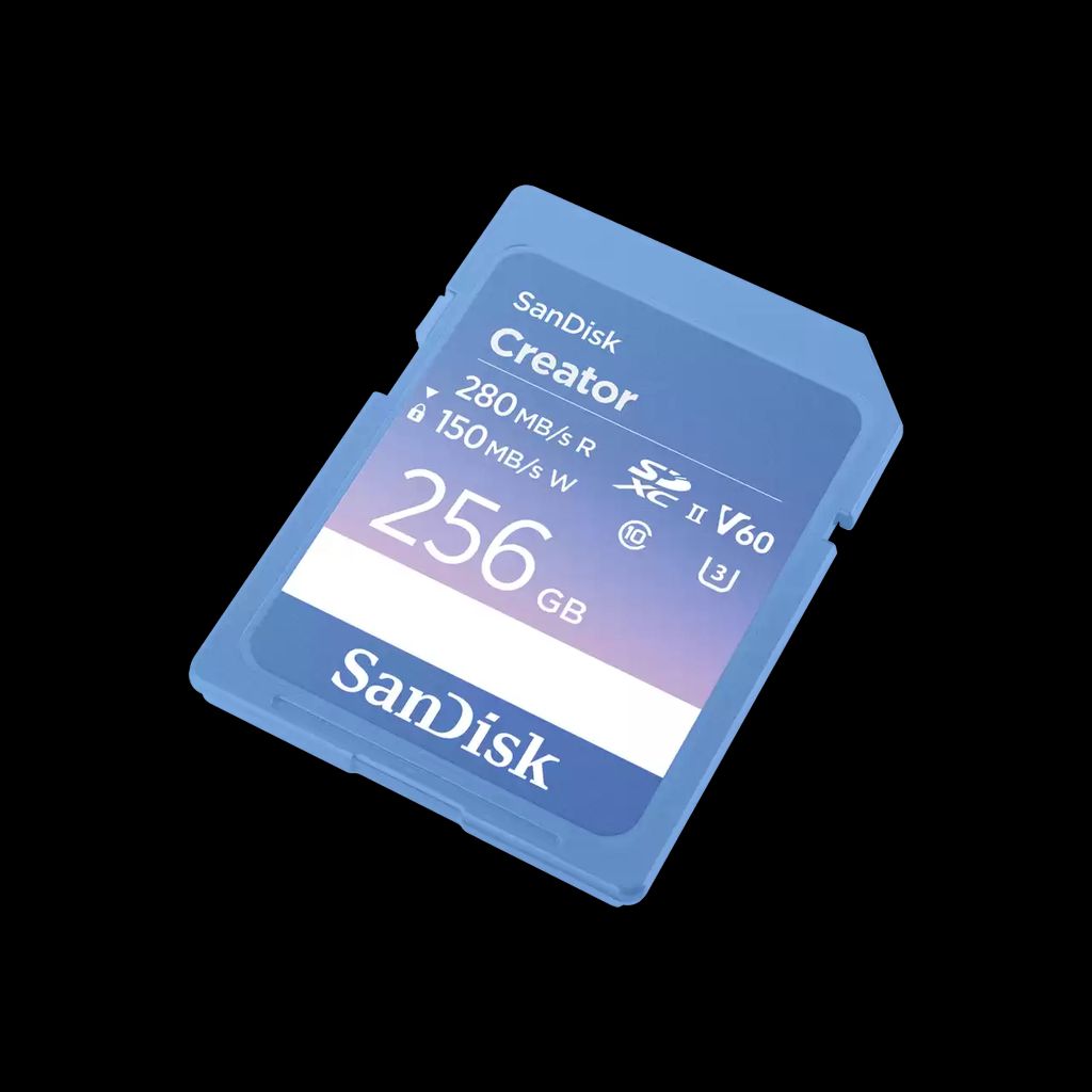 SanDisk Creator SD UHS-II-minneskort – 256GB