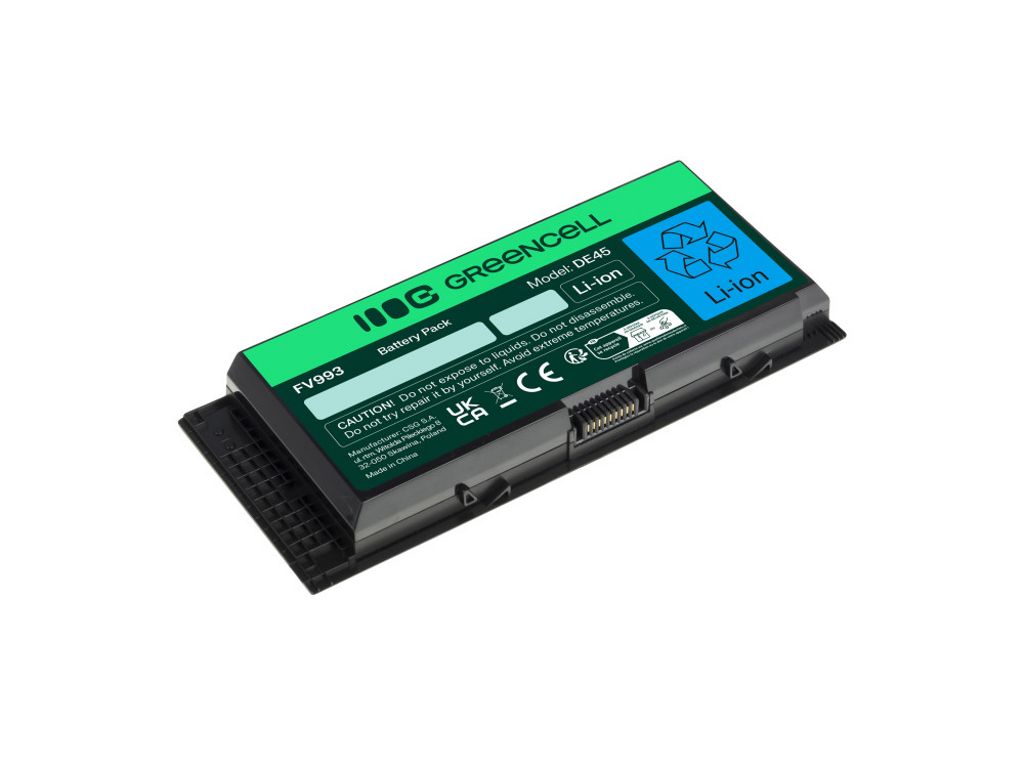 Green Cell -akku FV993 Dell Precisionille
