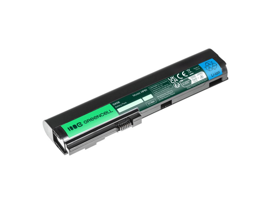 Green Cell SX09 akku HP EliteBook 2560p 2570p:lle