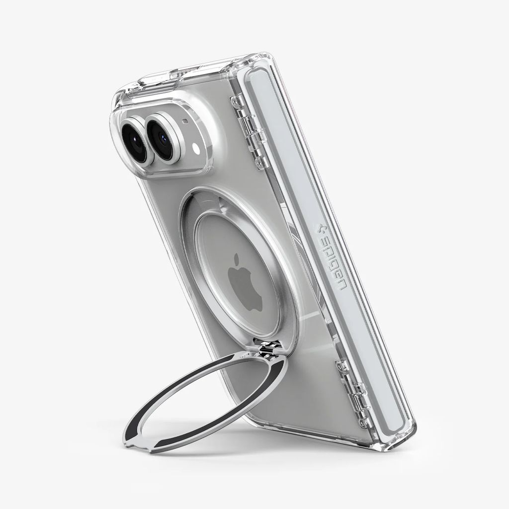 Spigen Ultra Hybrid Pro S MagFit Skal till iPhone Duo - Transparent vit