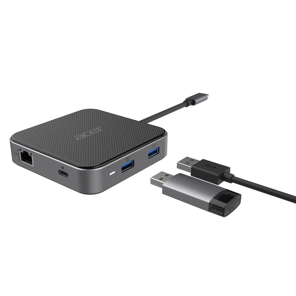 Acer USB4 Multidisplay 7 porter Dokkingstasjon