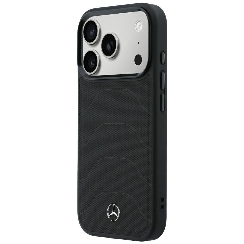 Mercedes Bow Lines MagSafe -kuori till iPhone 18 Pro Max/17 Pro Max - Musta