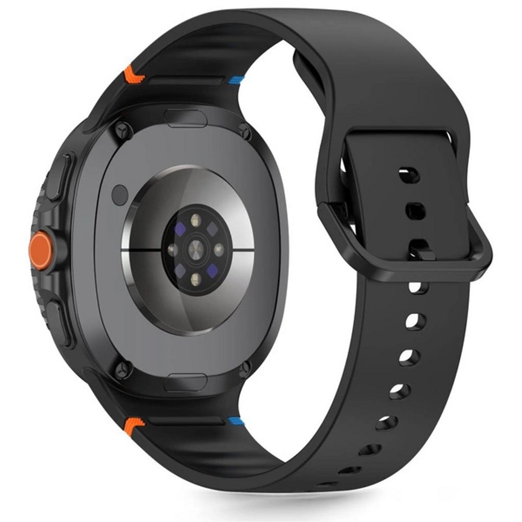 Tech-Protect Silikon Klockarmband Samsung Galaxy Watch 8/8 Classic - Svart