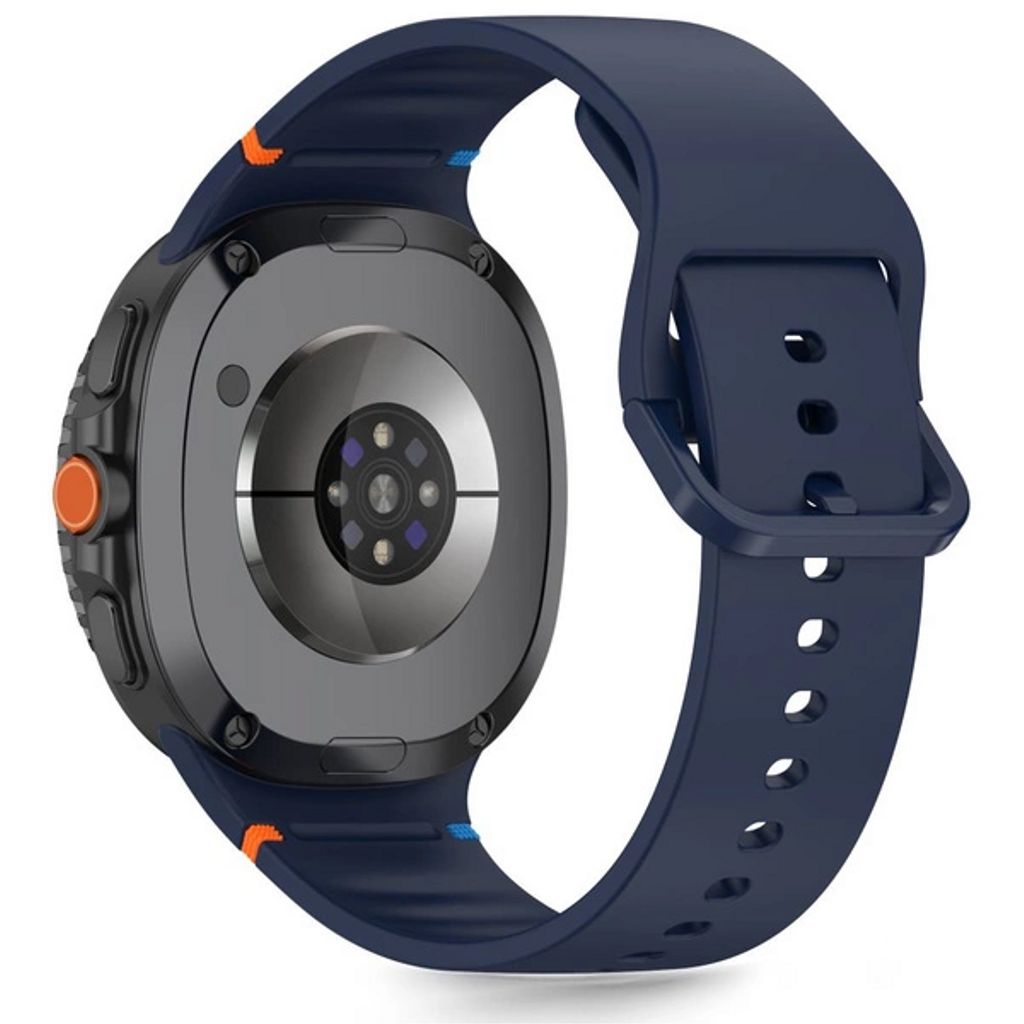 Tech-Protect Silikon Klockarmband Samsung Galaxy Watch 8/8 Classic - Mörkblå