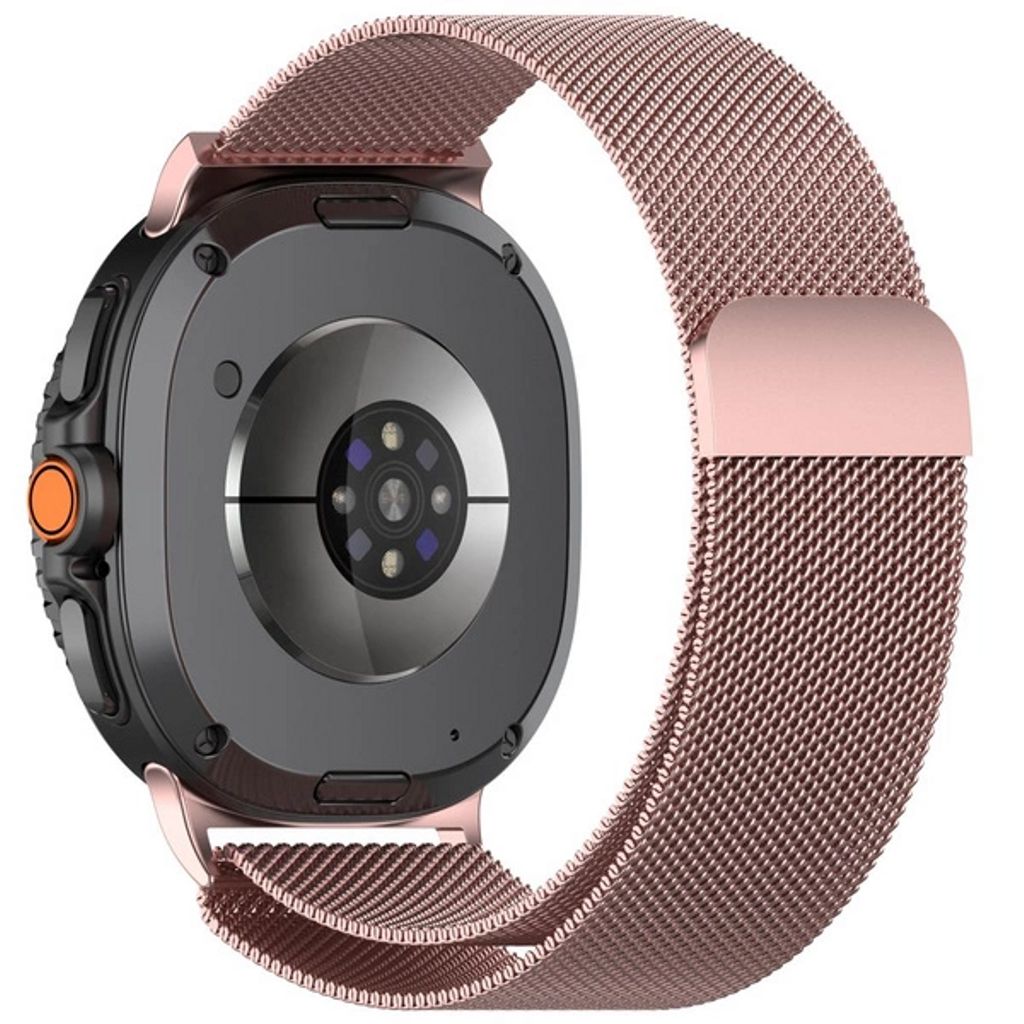 Tech-Protect Rostfritt stål Armband Samsung Galaxy Watch 8/8 Classic - Rosa