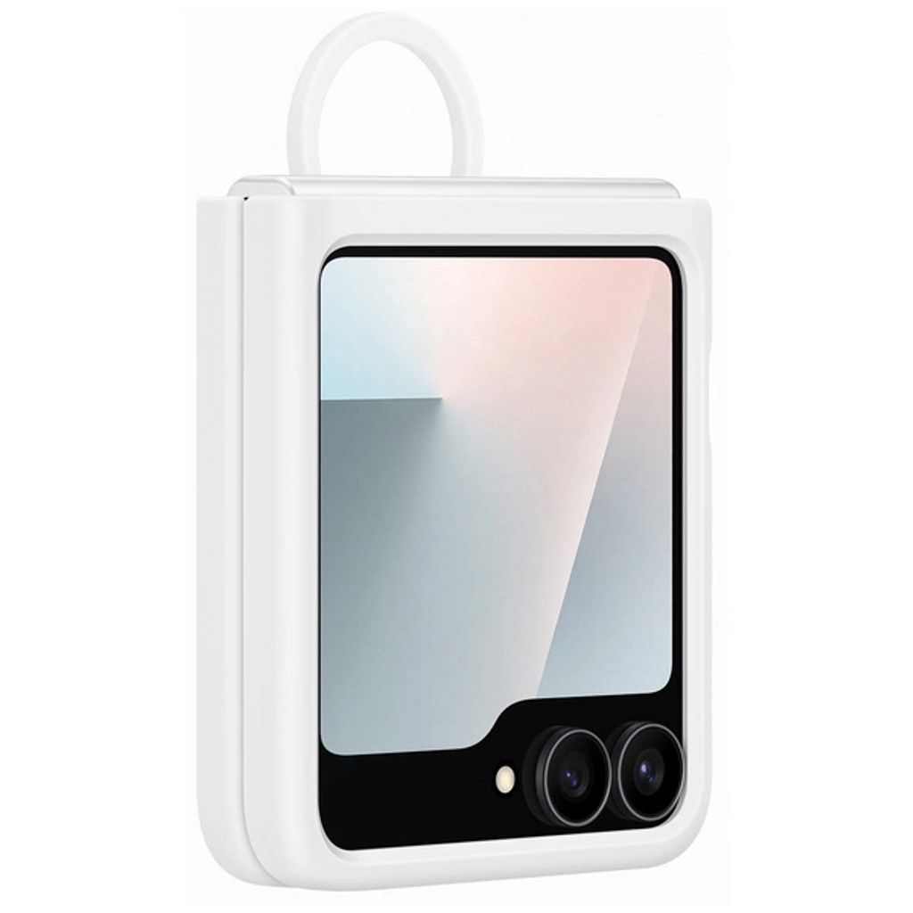 Samsung Silicone Kuori  Samsung Galaxy Z Flip7 FE - Valkoinen