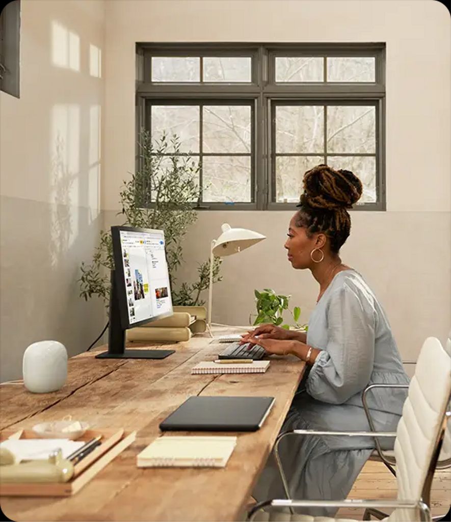 Google Nest Wifi Pro-ruter – hvit