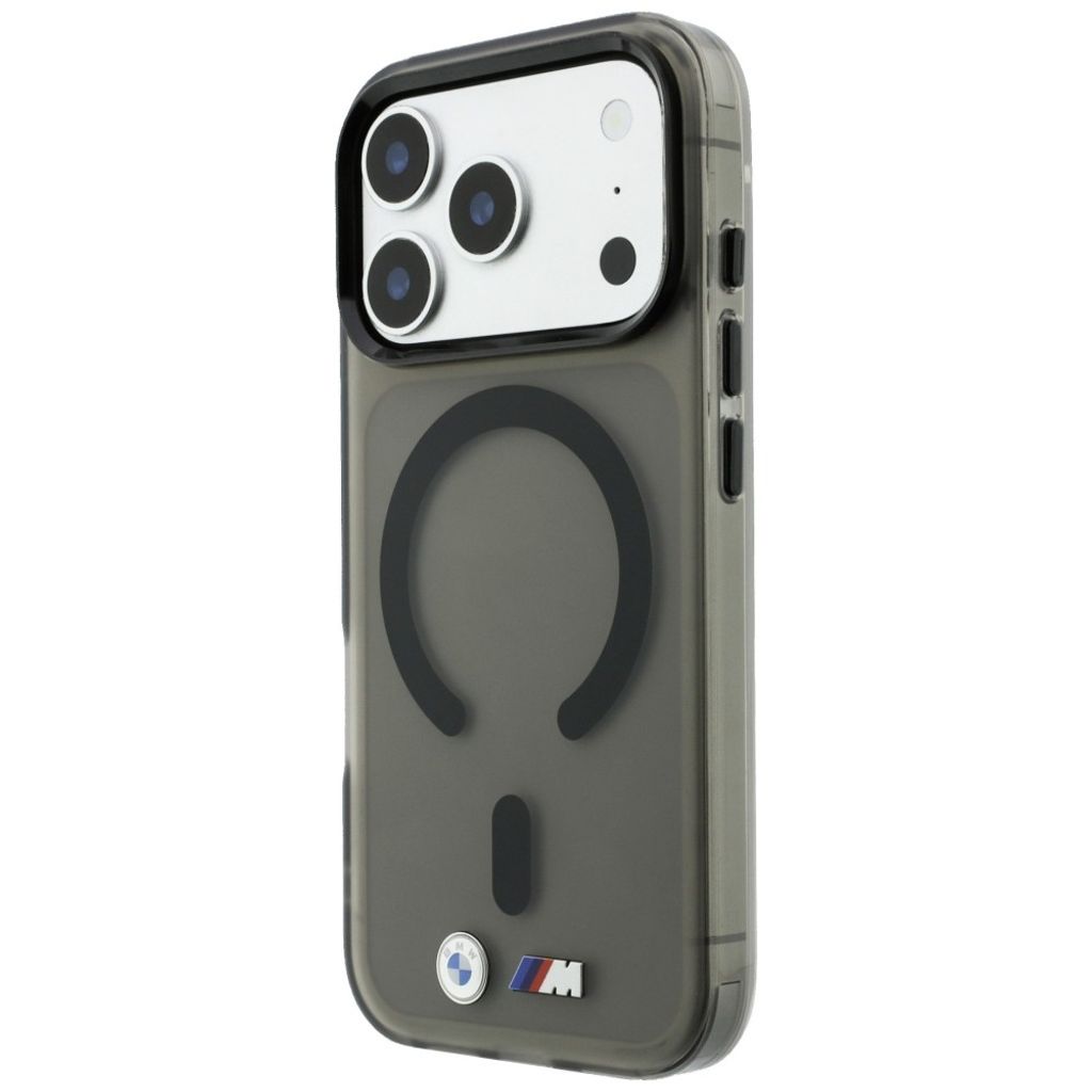 BMW Frosted MagSafe -kuori till iPhone 18 Pro Max/17 Pro Max - Musta