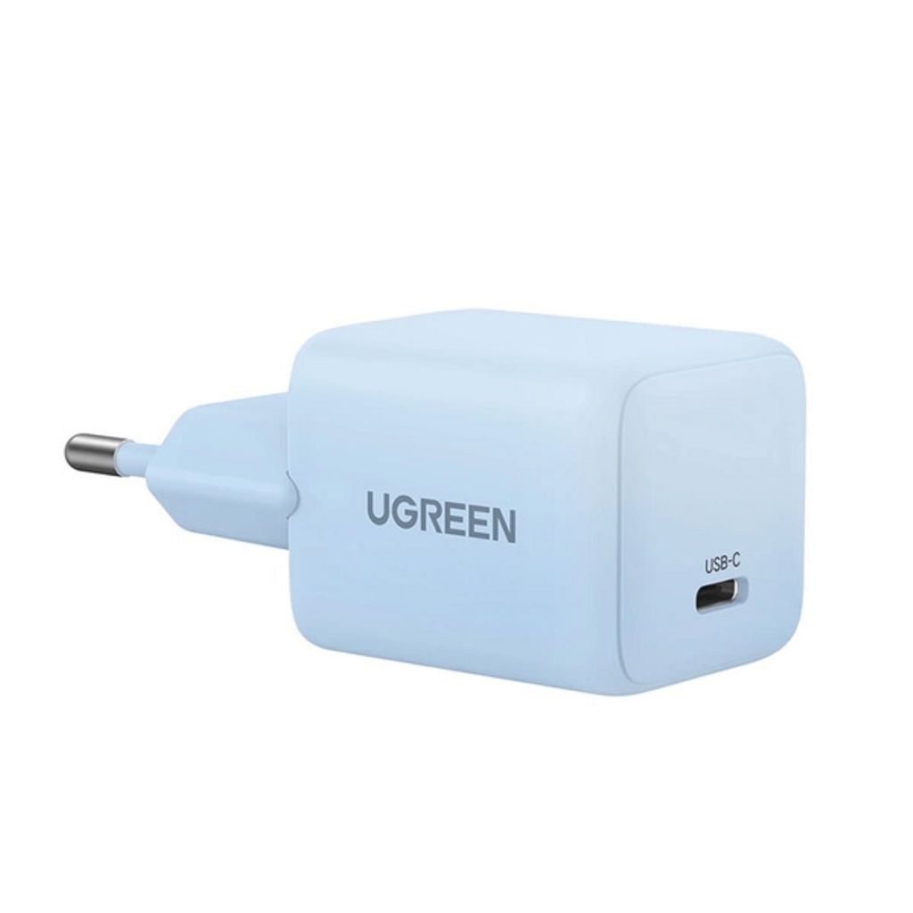 Ugreen X512 20W GaN 1x USB-C Vegglader – Blå