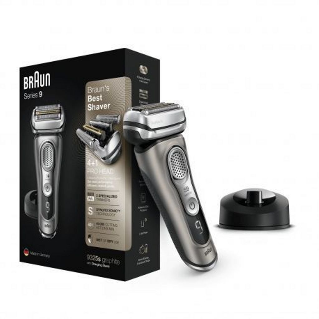 Braun Series 9 9325s Premium våd/tør barbermaskine – sølv