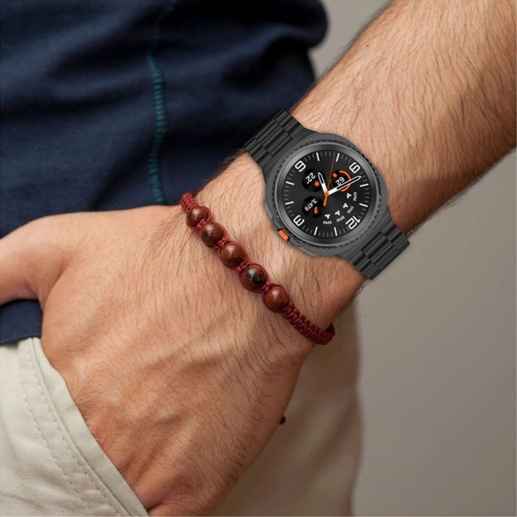 Tech-Protect Rostfritt stål Armband Samsung Galaxy Watch 8/8 Classic - Silver