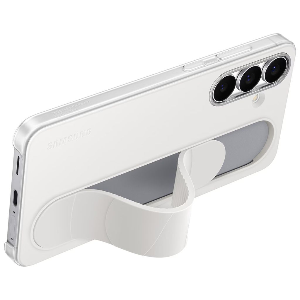 Samsung Standing Grip Kuori till Samsung Galaxy S25 FE - Valkoinen