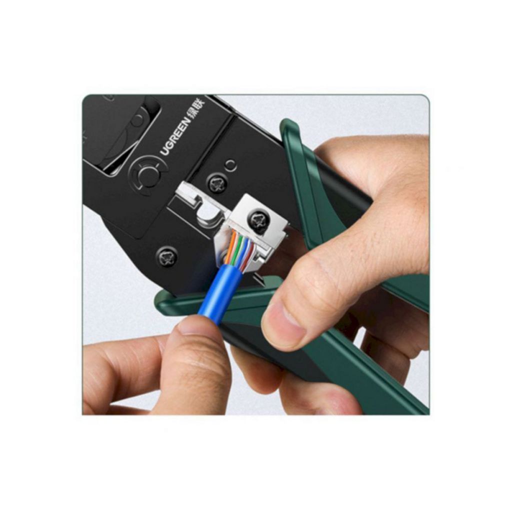 UGREEN NW136 Ethernet Crimper / nätverksverktyg – Grön