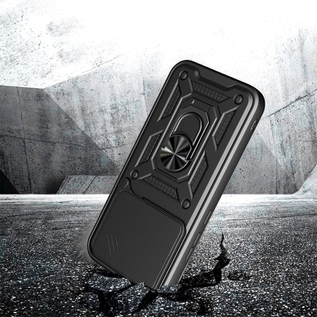 Tech-Protect CamShield Pro Skal till Xiaomi Poco F8 - Svart