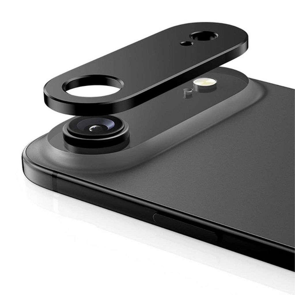 Tech-Protect Camalloy Fit+ Linsebeskytter til iPhone Air - Sort
