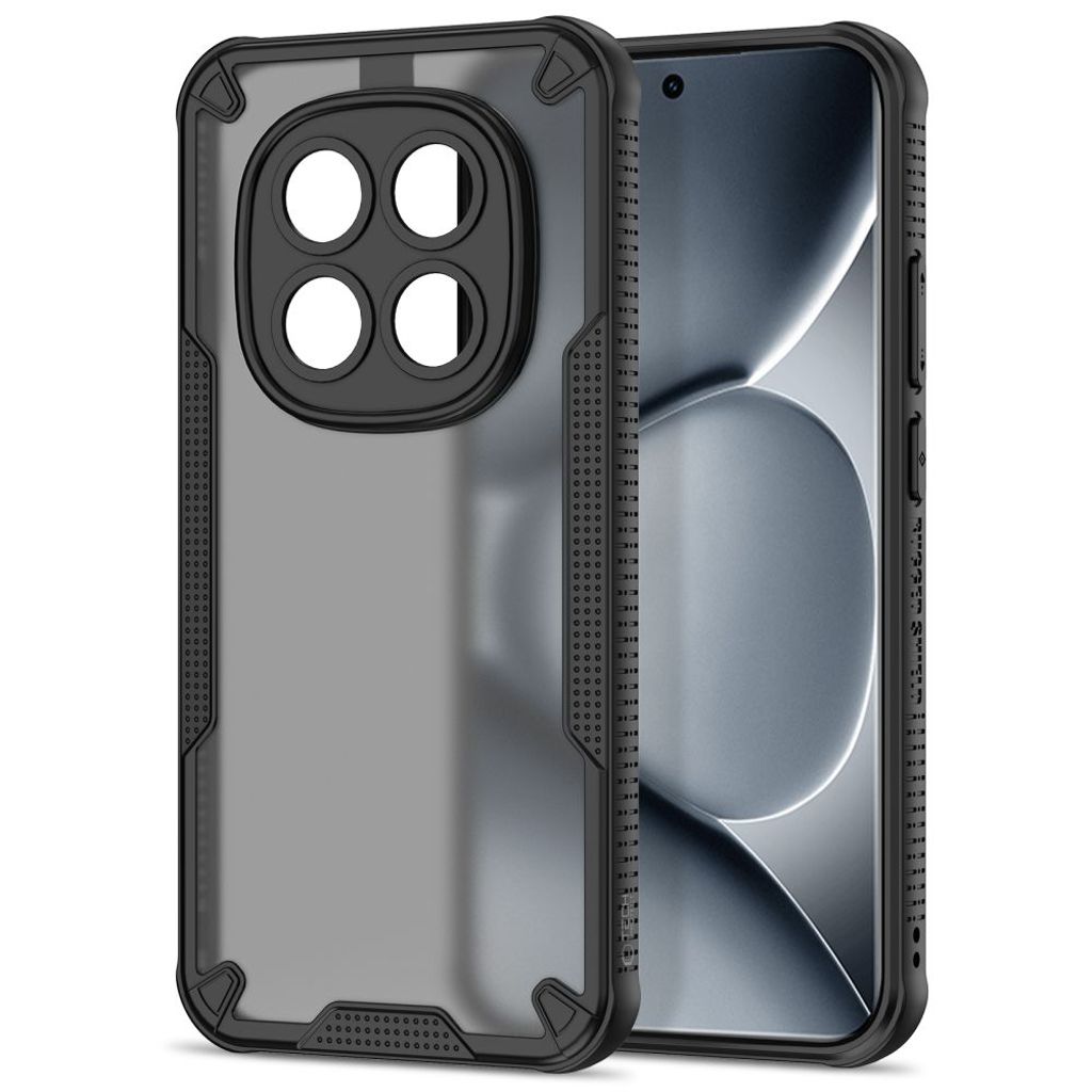 Tech-Protect Rugged Shield Skal till Xiaomi Redmi Note 15 Pro 5G - Svart