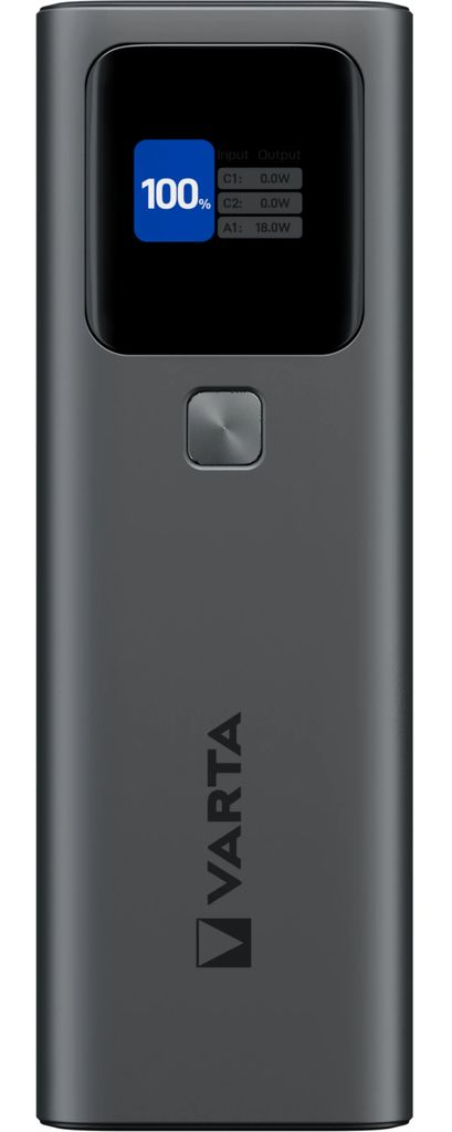 Varta 140W varavirtalähde, suuri kapasiteetti, 27000mAh – musta