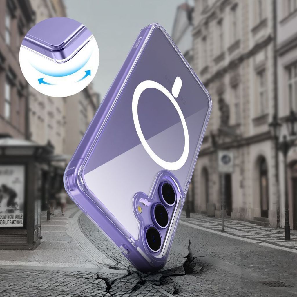 Tech-Protect FlexAir Hybrid MagSafe Skal till Samsung Galaxy A57 - Transparent