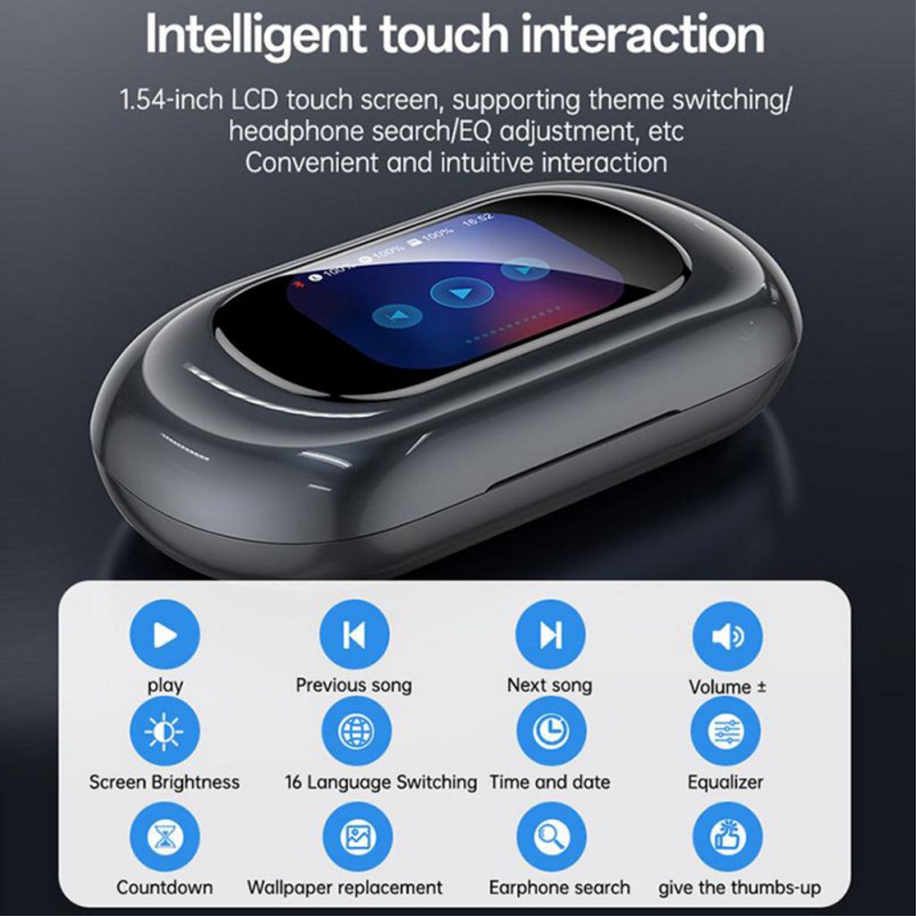 Yesido YSP26 Trådlösa hörlurar – svart