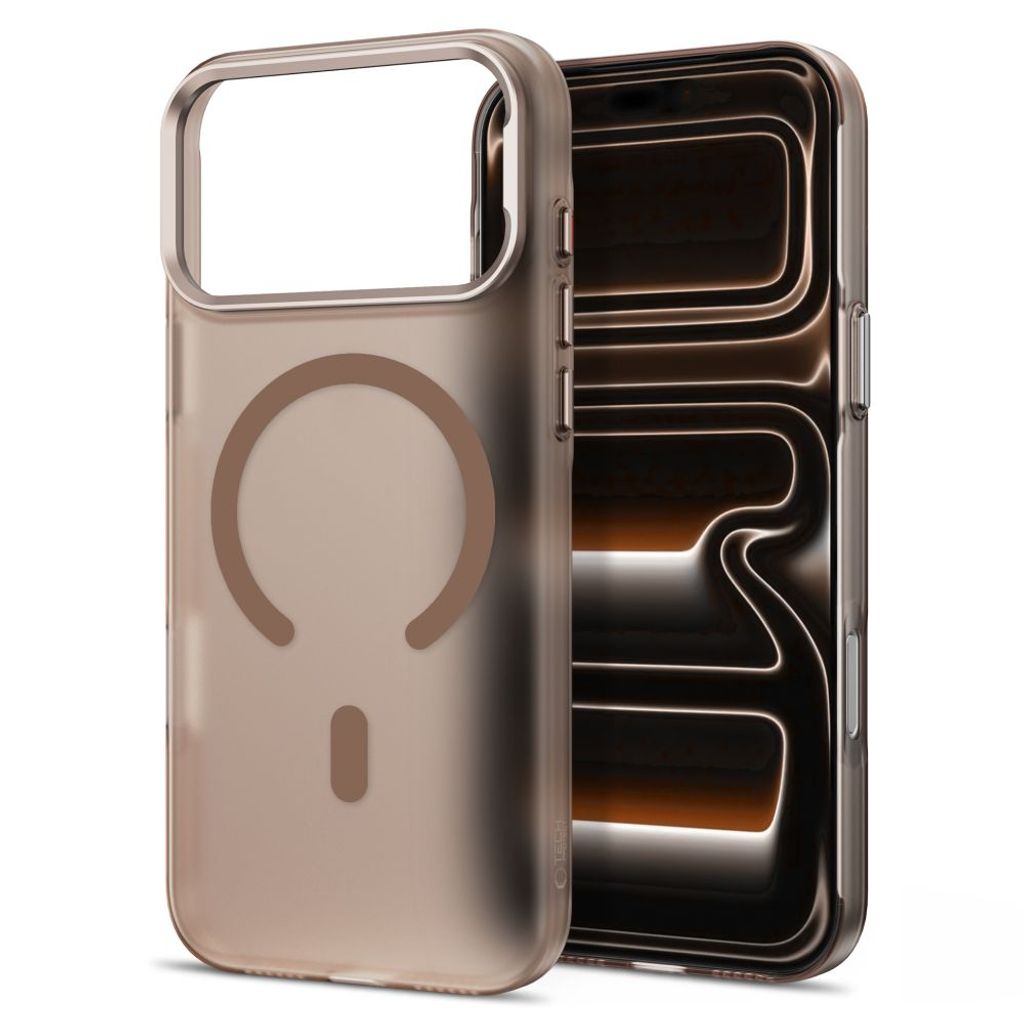 Tech-Protect MagZero MagSafe Skal till iPhone 17 Pro/18 Pro - Brun
