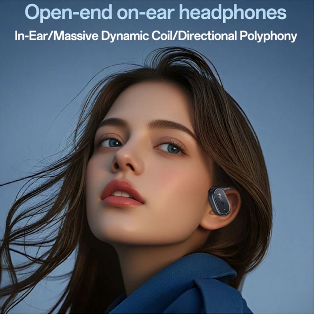 Yesido YSP25 hörlurar wireless open-ear – svart