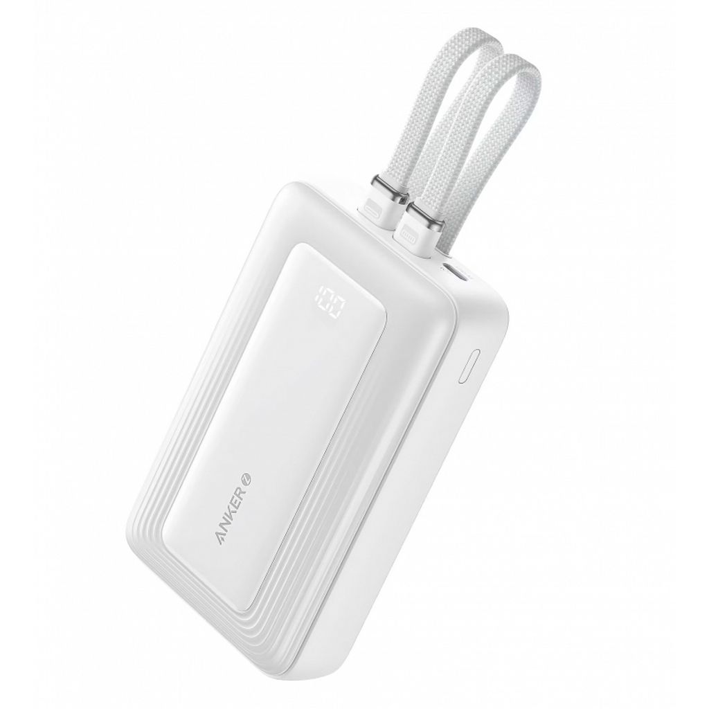 Anker Powerbank PowerCore, 20 000 mAh, 30 W, QC + PD - Hvit