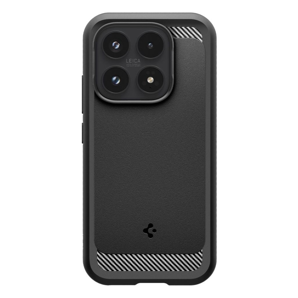 Spigen Rugged Armor Deksel til Xiaomi 17 - Svart