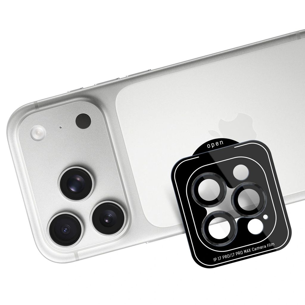 3mk Lens Protection Pro Linsebeskytter till iPhone 17 Pro/17 Pro Max - Svart