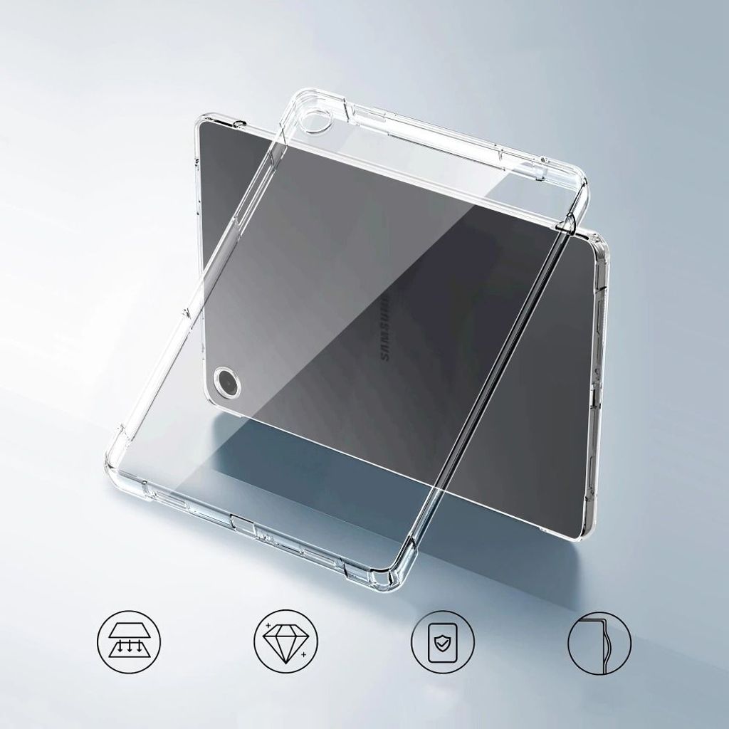 Tech-Protect FlexAir Skal till Samsung Galaxy Tab A9/A11 - Transparent