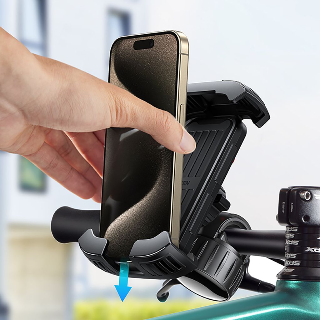 Ugreen LP494 Telefonholder for Sykkel/Motorsykkel - Svart