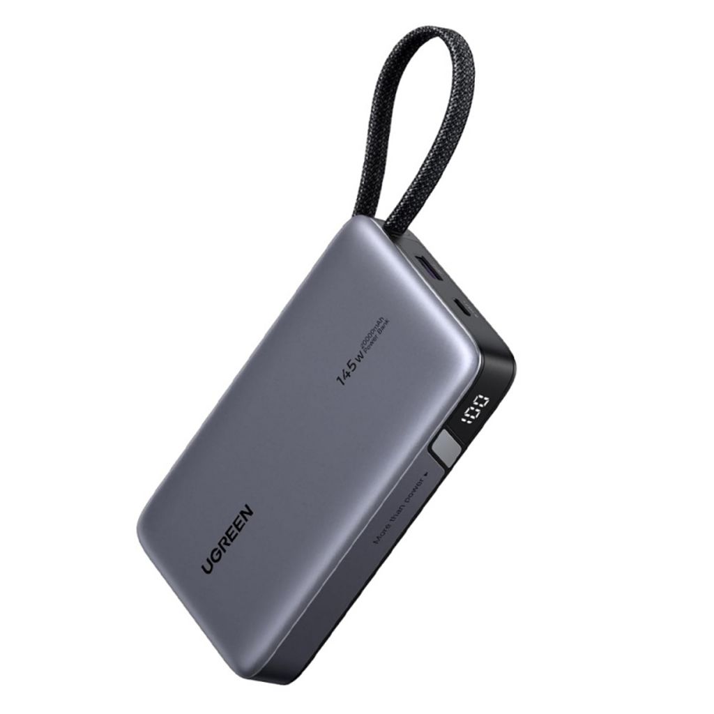 Ugreen Powerbank PB551 20000mAh, 145W, QC + PD - Grå