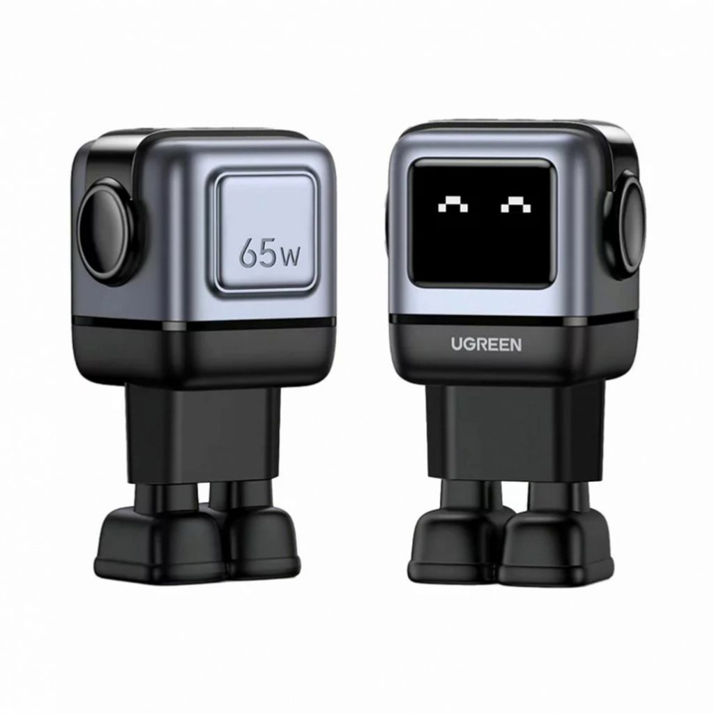 UGREEN CD361 Uno 65W seinälaturi – 2 x USB-C + 1 x USB-A