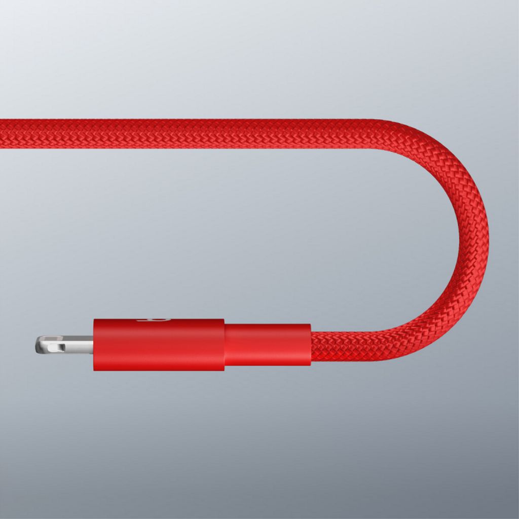 Apple Beats USB-C til Lightning ladekabel, 1.5 m – rød