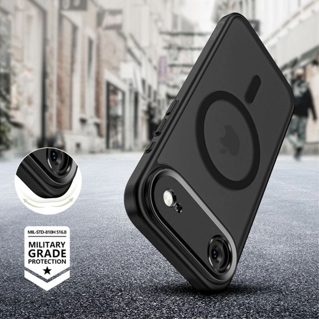 Tech-Protect MagCam MagSafe Case for iPhone Air - Matte Black