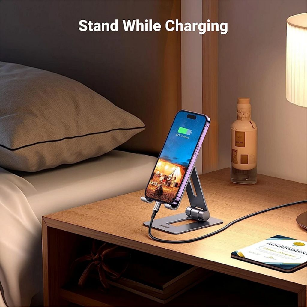 Ugreen LP678 Bordstativ til Mobiltelefon 4-7,9" - Grå