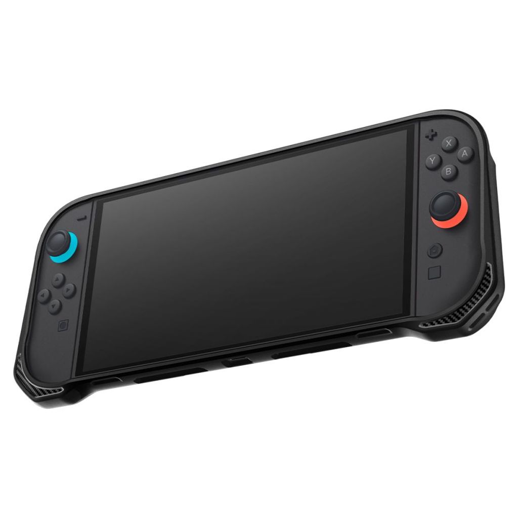 Spigen Rugged Armor-cover til Nintendo Switch 2 - Matsort
