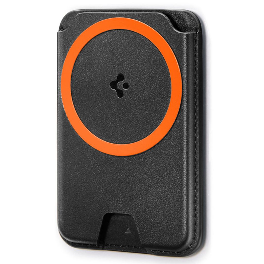 Spigen Valentinus MagFit+ Magnetisk Pung MagSafe – sort
