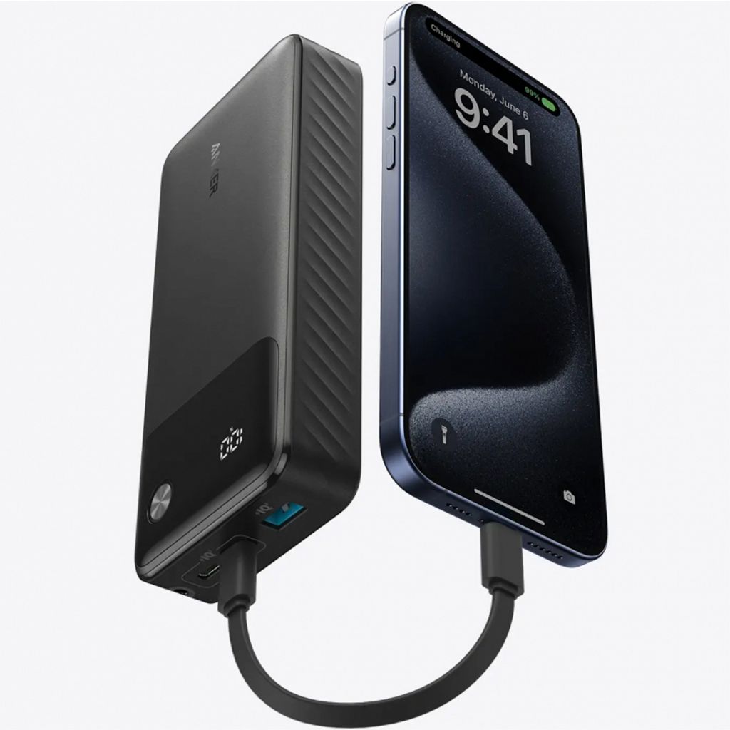 Anker Powerbank 20000 mAh 30W – Kraftig opladning i et kompakt format
