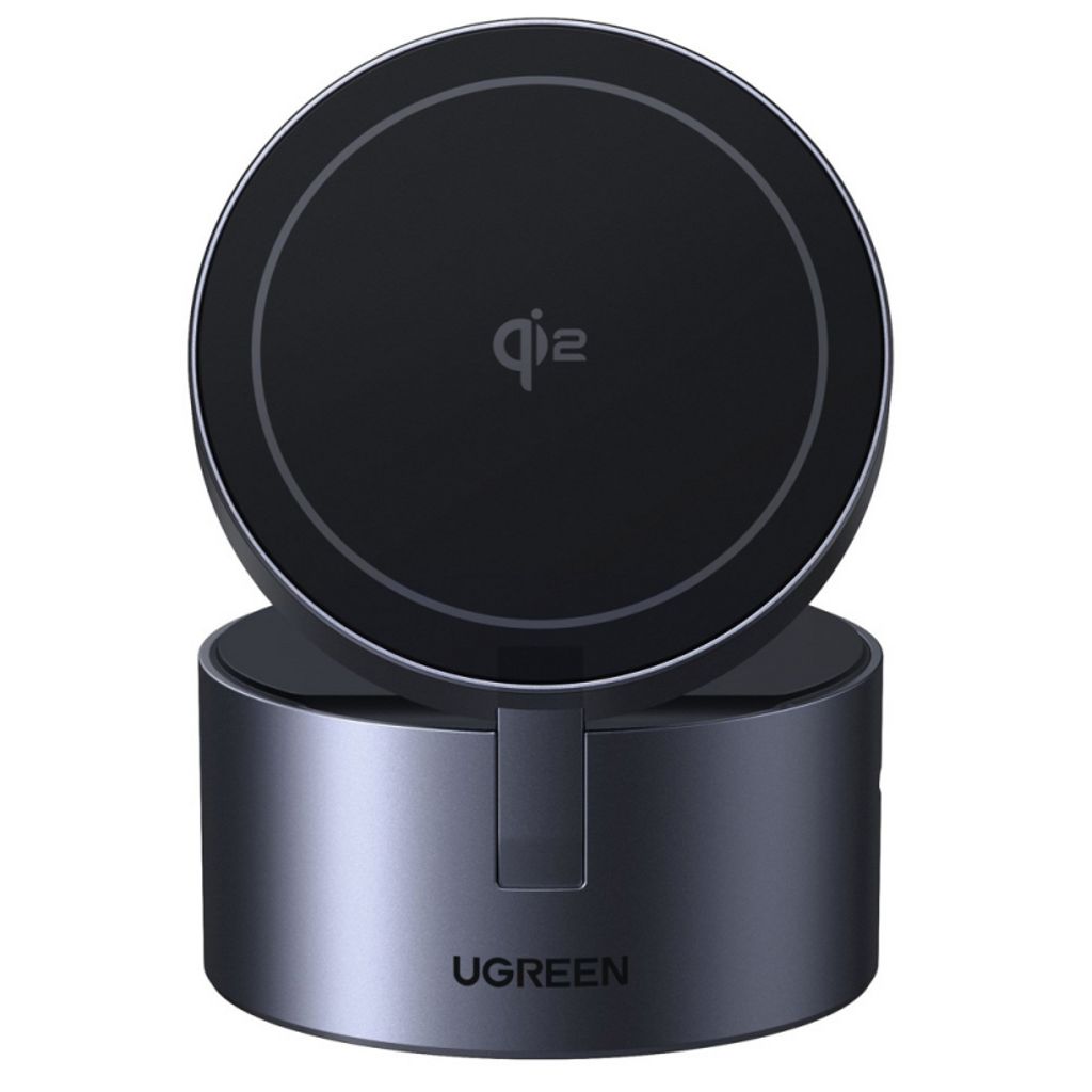 Ugreen W712 3-i-1 trådløs ladestasjon – grå