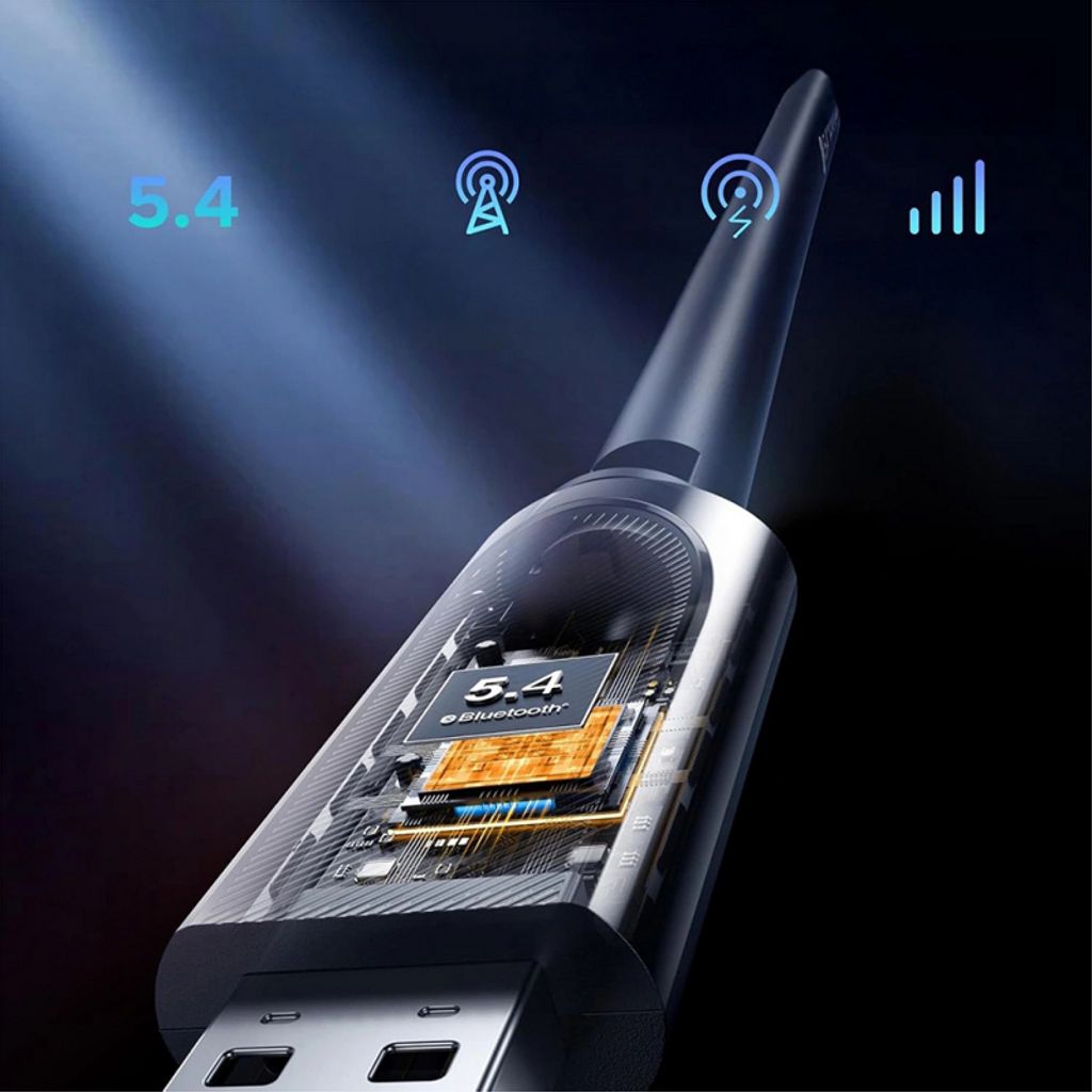 Ugreen AX900 Wi-Fi-adapter med Wi-Fi 6, 600 Mbps - svart