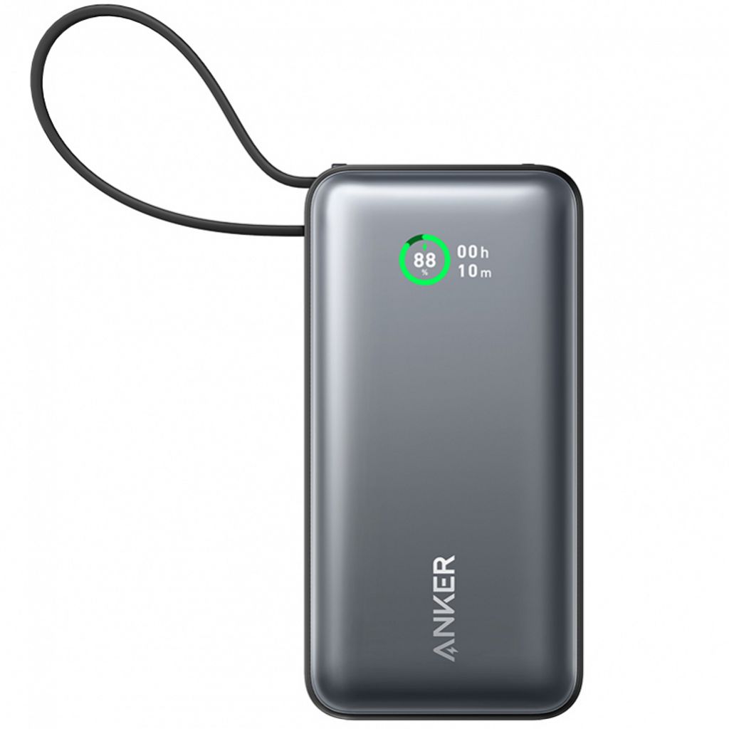 Anker Nano 10000 mAh Magnetisk Powerbank 30W - Sort