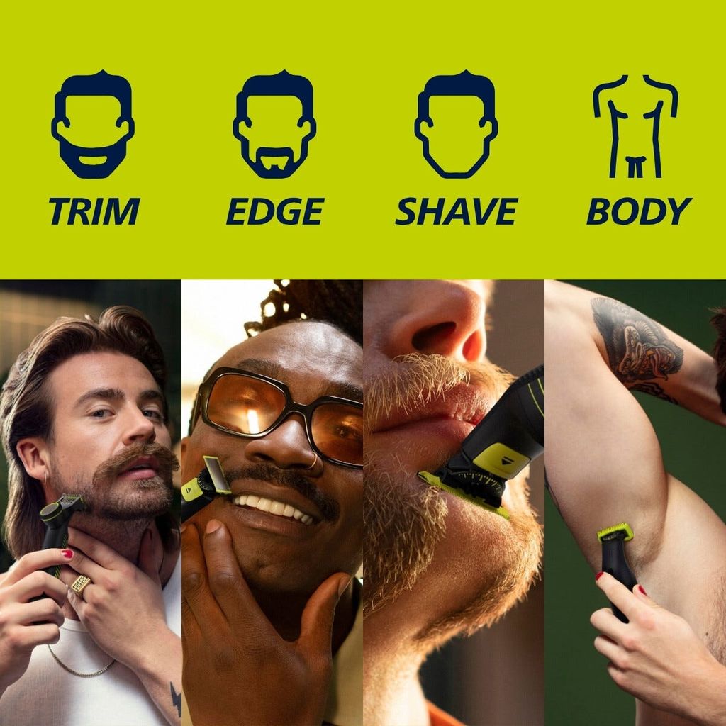 Philips OneBlade Pro 360 Face & Body QP6507/23 – Sähköparranajokone