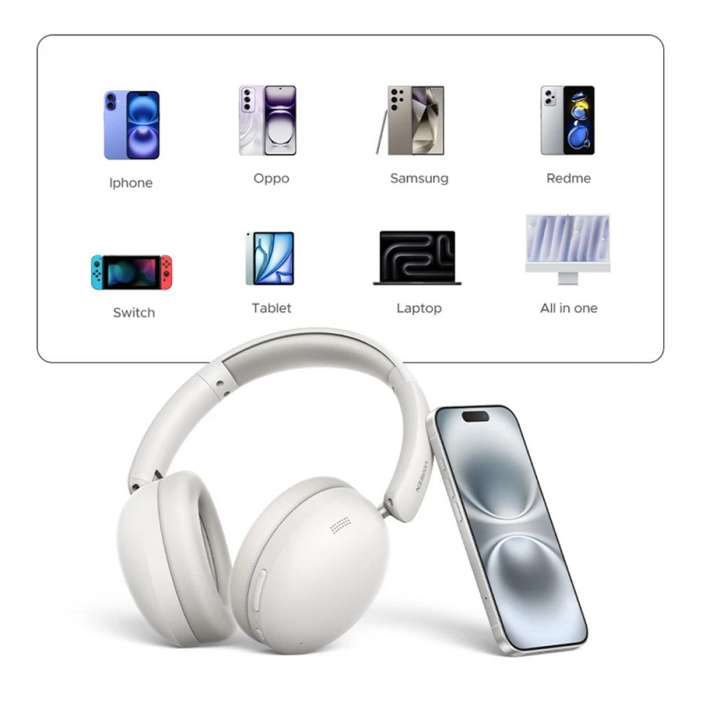 UGREEN HiTune Max 2 trådløse hovedtelefoner over-ear – sort