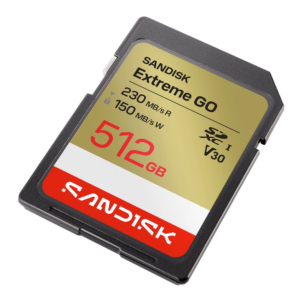 Sandisk Extreme GO SD UHS-I minneskort – 512GB
