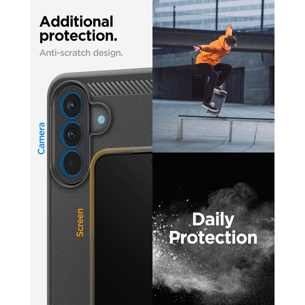 Spigen Rugged Armor Cover til Samsung Galaxy A57 5G  - Sort