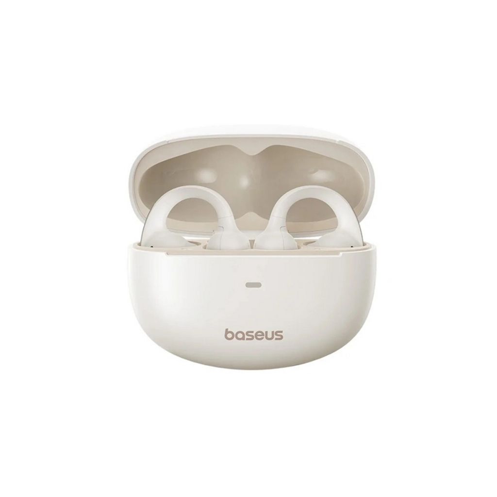 Baseus Bowie MC1 open-ear trådlösa hörlurar – vit