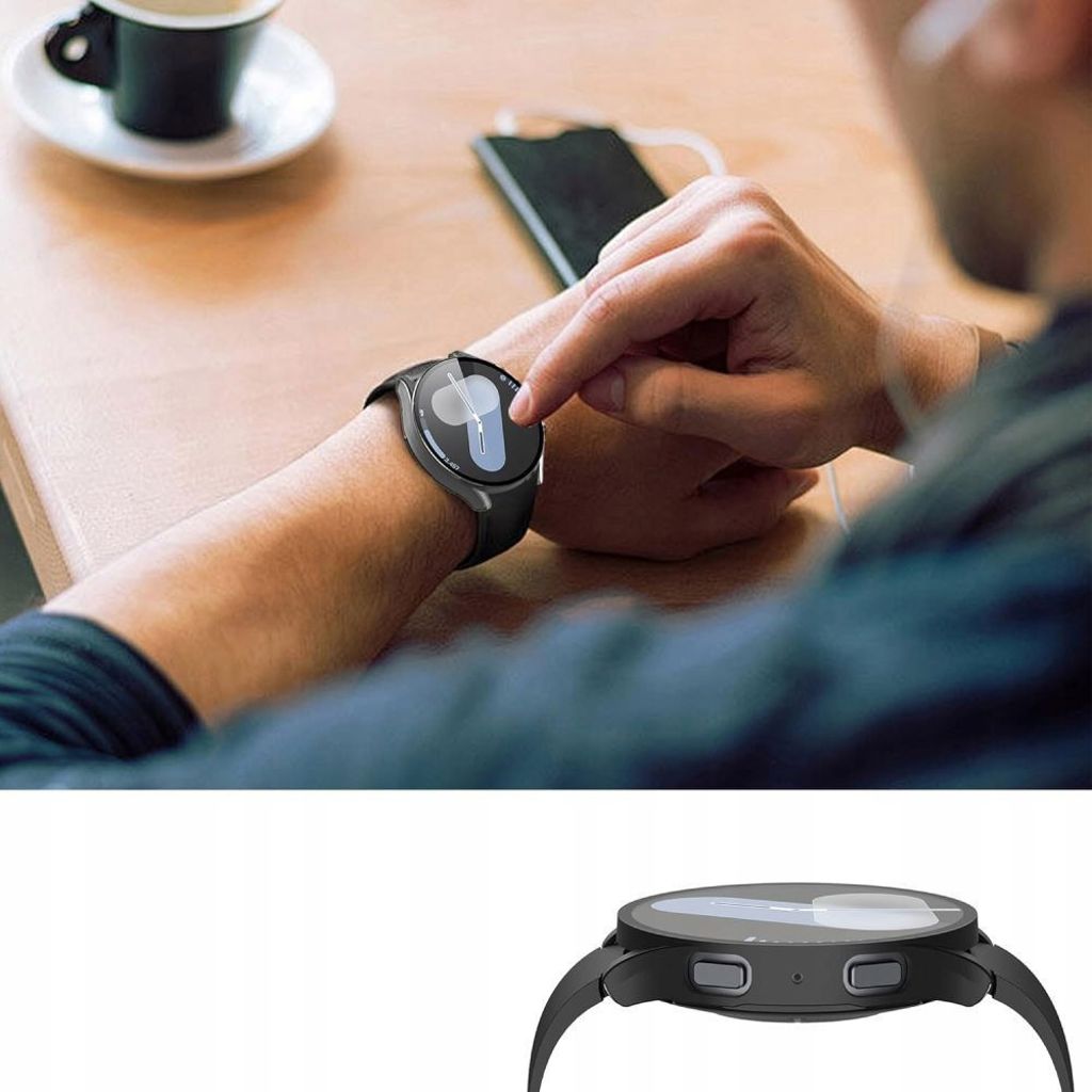 Tech-Protect Defense Skal till Samsung Galaxy Watch 8 44mm - Svart